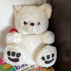Vintage White Teddy Bear